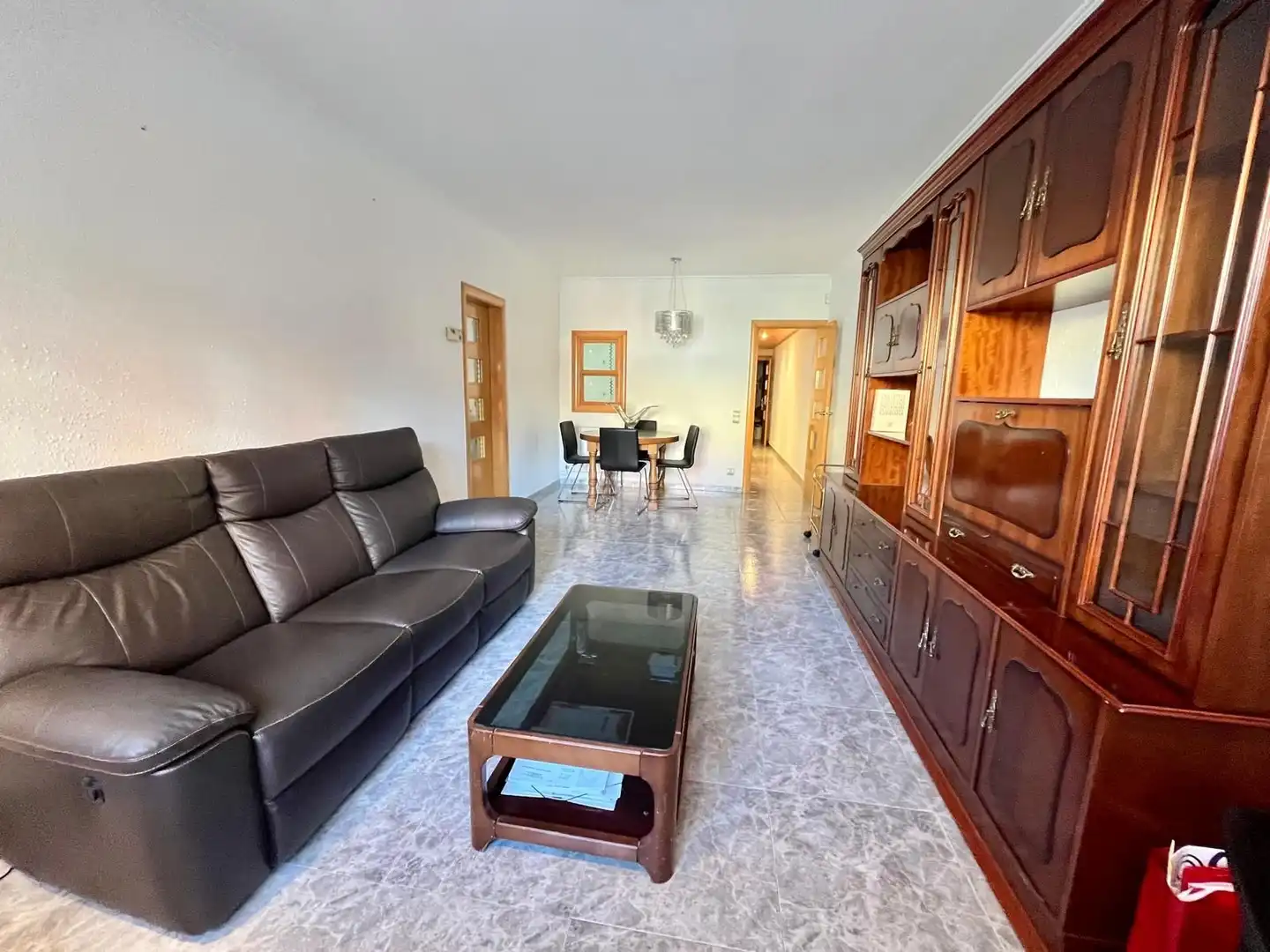 Sala de estar de Piso en venta en Badalona con Aire acondicionado y Calefacción