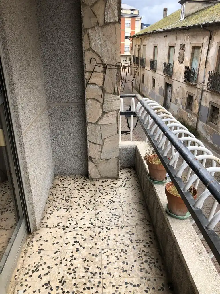 Balcony of Flat for rent in Ponferrada  with Heating and Terrace