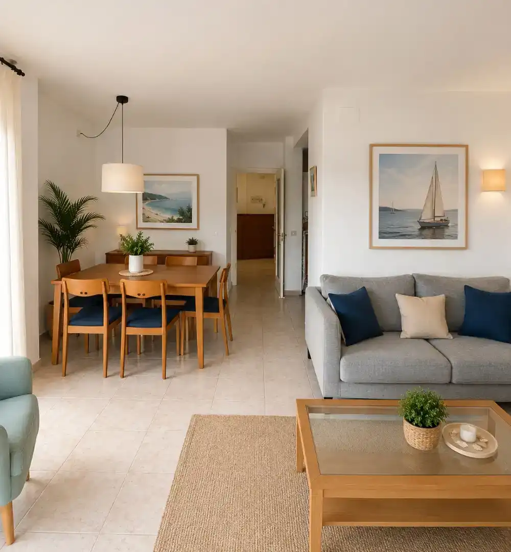 Esszimmer von Wohnung zur Miete in Palafrugell