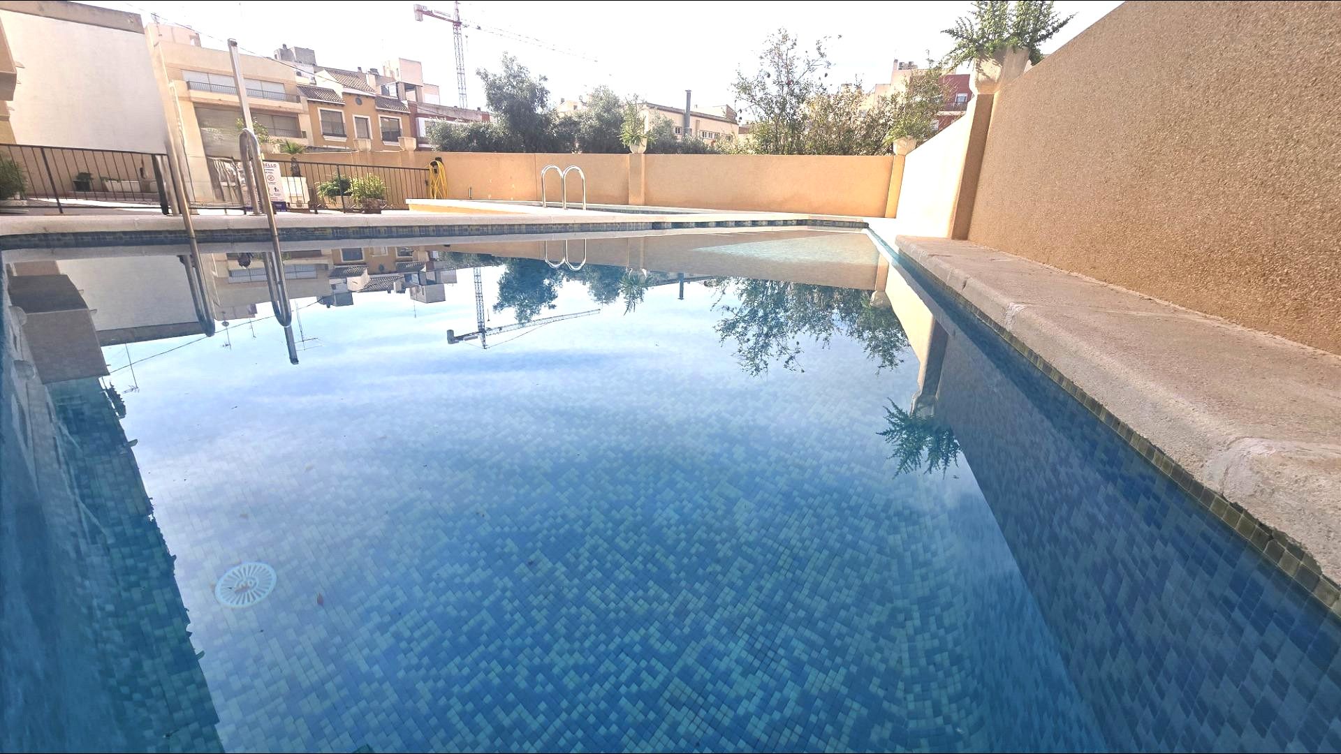 Swimming pool of Flat for sale in El Campello  with Air Conditioner, Heating and Terrace