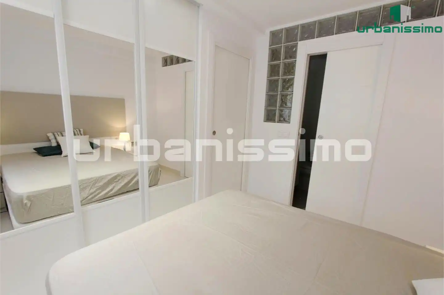 Bedroom of Apartments for rent in Madrid  with Air Conditioner, Heating and Furnished