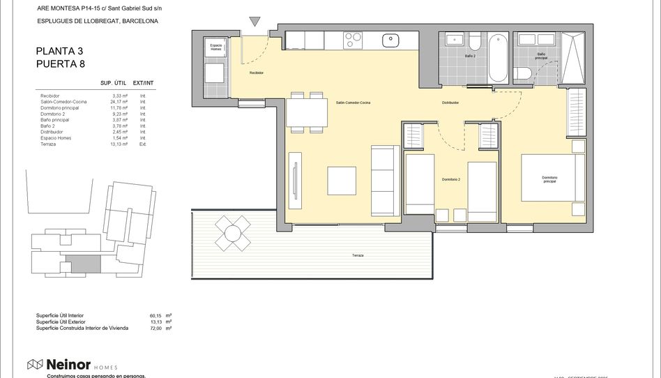 Photo 1 of Flat for sale in Calle Sant Gabriel, Montesa, Barcelona