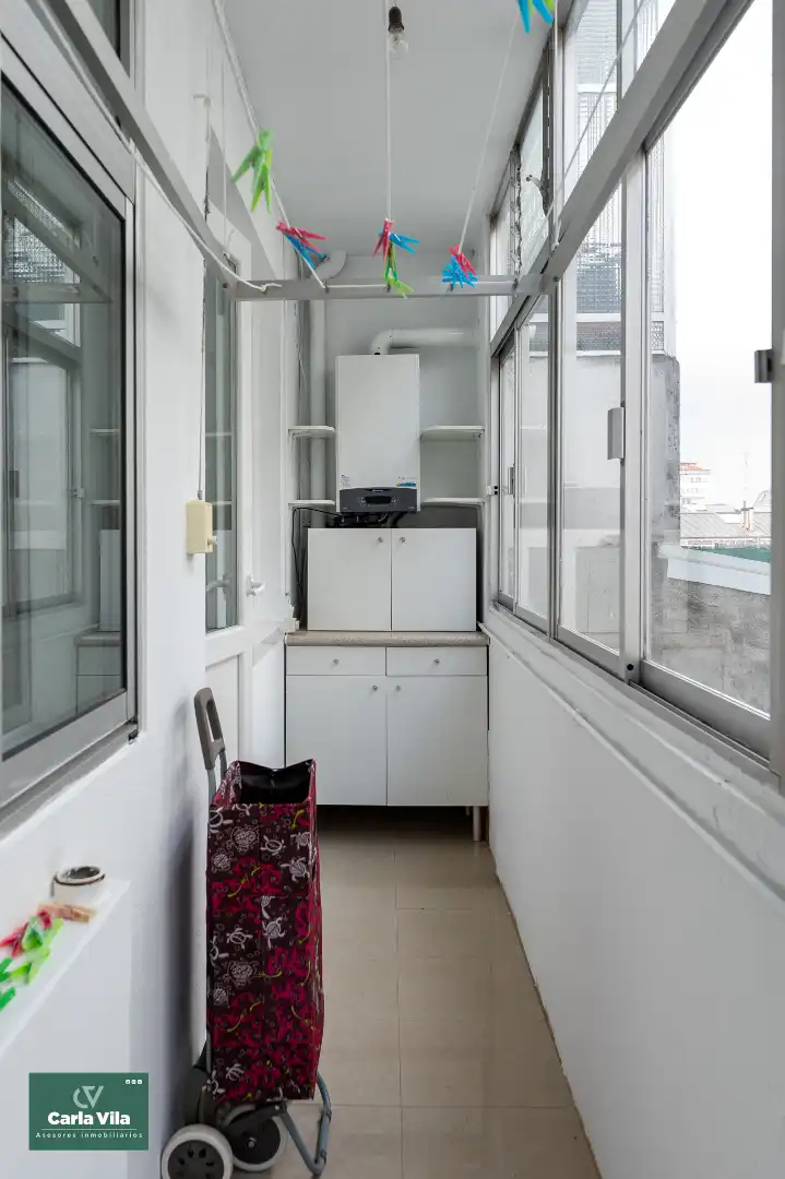 Cocina de Piso en venta en Lugo con Calefacción, Parquet y Trastero