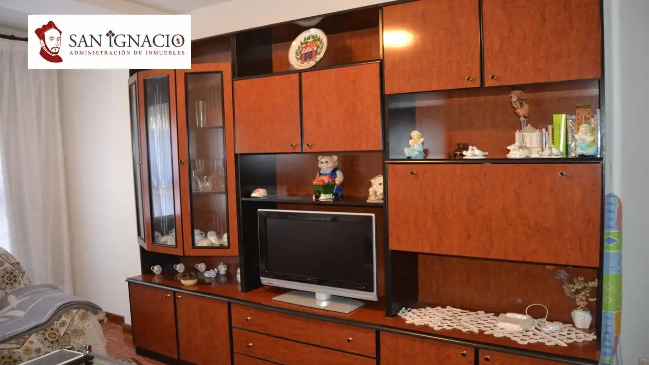 Sala de estar de Piso en venta en Trespaderne con Calefacción, Terraza y Trastero