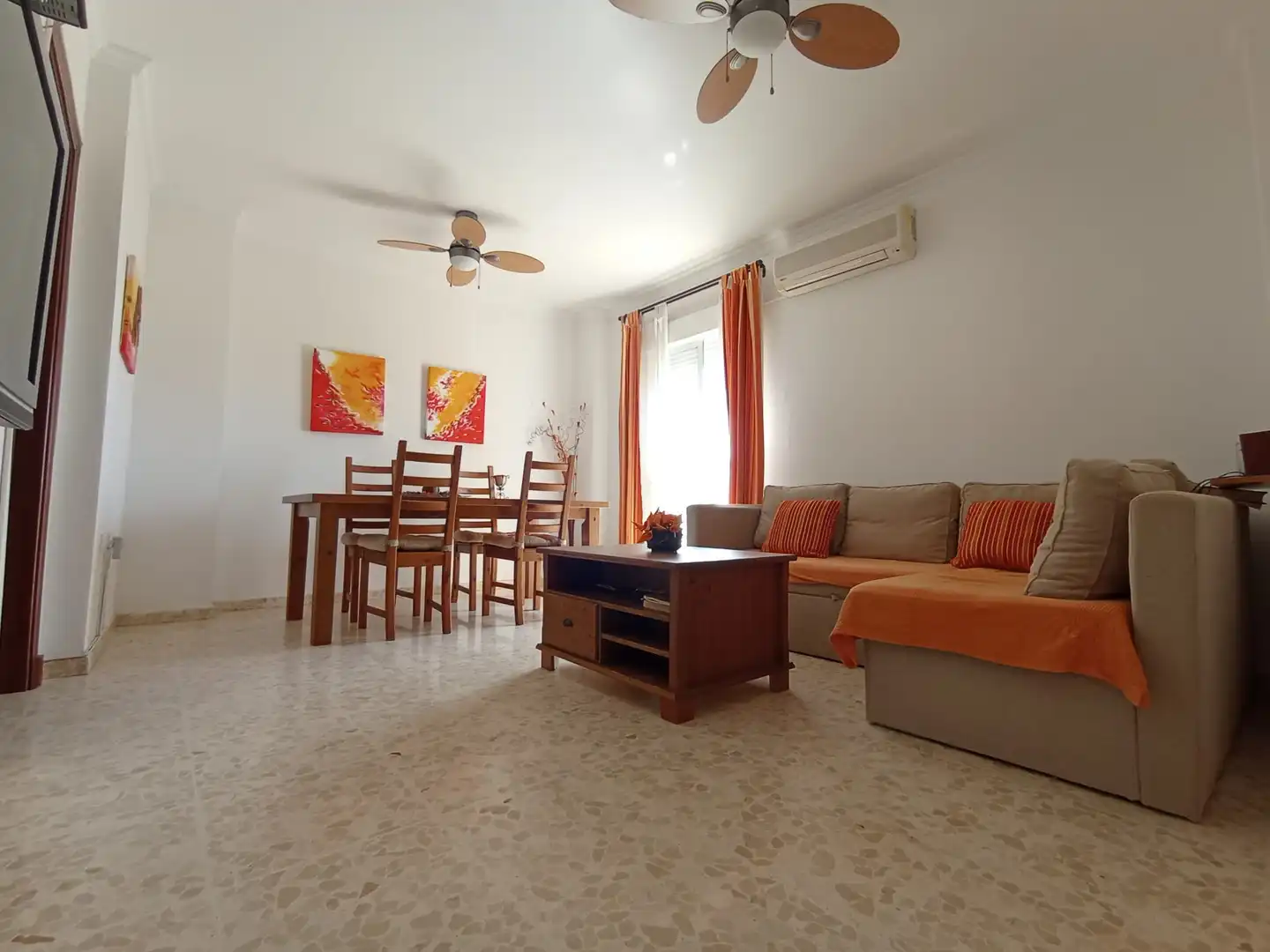 Sala de estar de Piso en venta en Chipiona con Calefacción