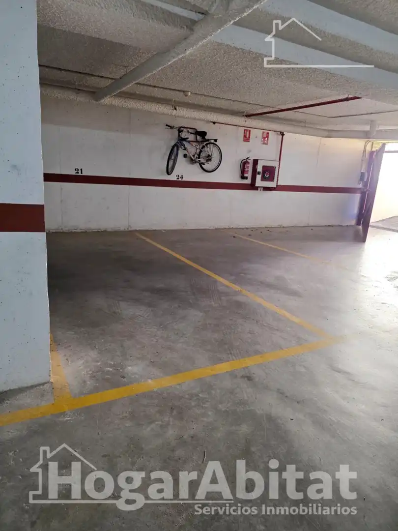 Parking of Flat for sale in Canet d'En Berenguer  with Air Conditioner, Terrace and Storage room