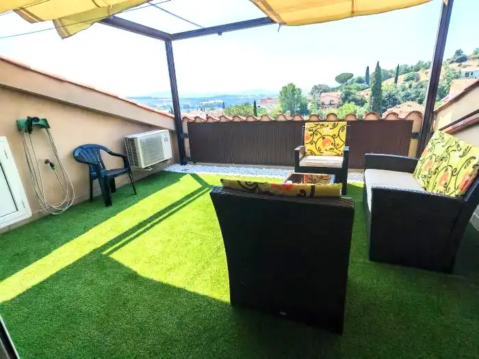 Terrasse von Maisonette zum Verkauf in Lliçà d'Amunt mit Klimaanlage, Heizung und Parkett