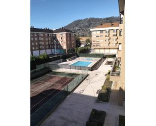 Swimming pool of Flat to rent in Oviedo   with Heating, Private garden and Parquet flooring