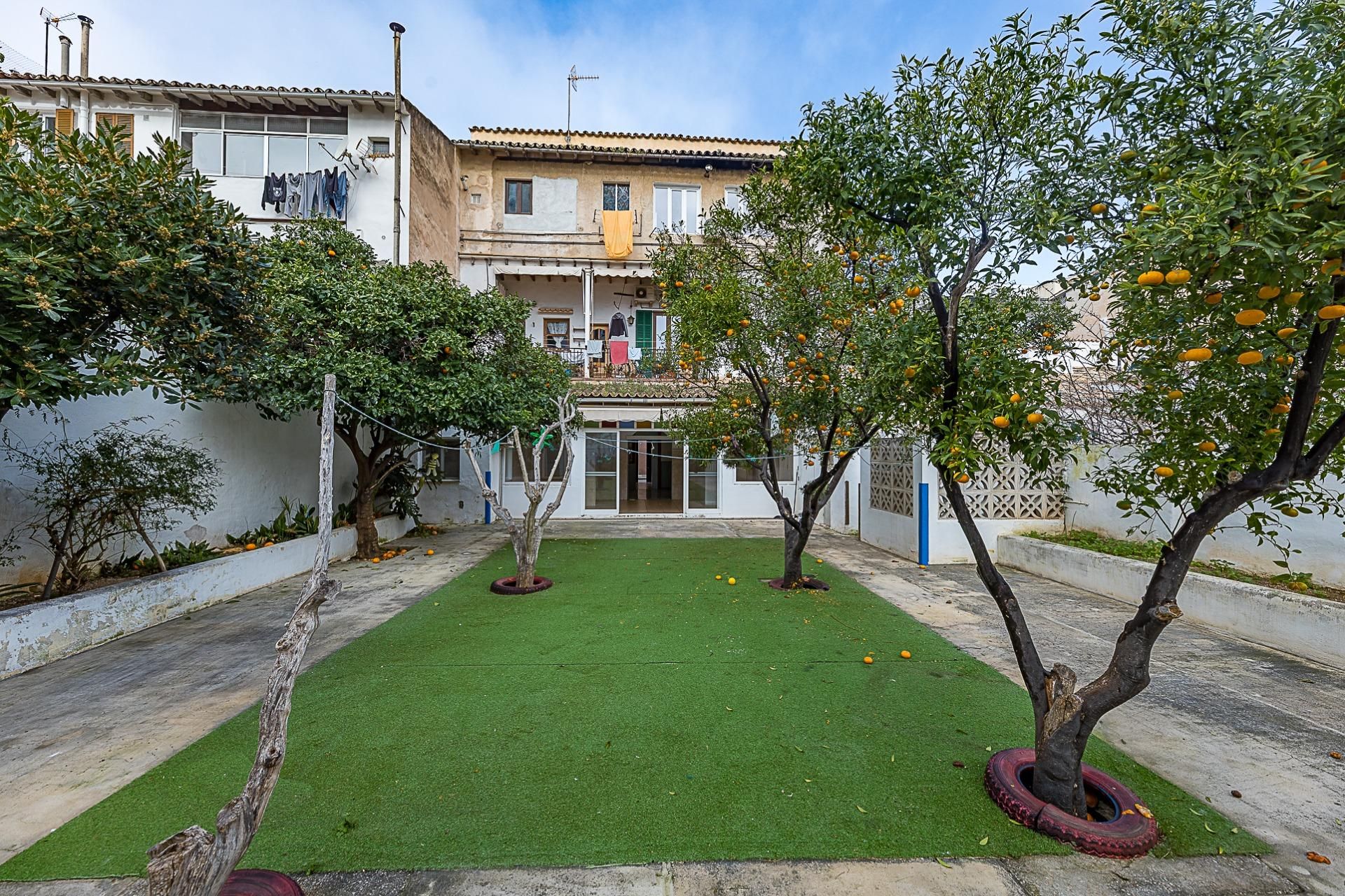 Vista exterior de Planta baja en venta en  Palma de Mallorca con Jardín privado y Terraza