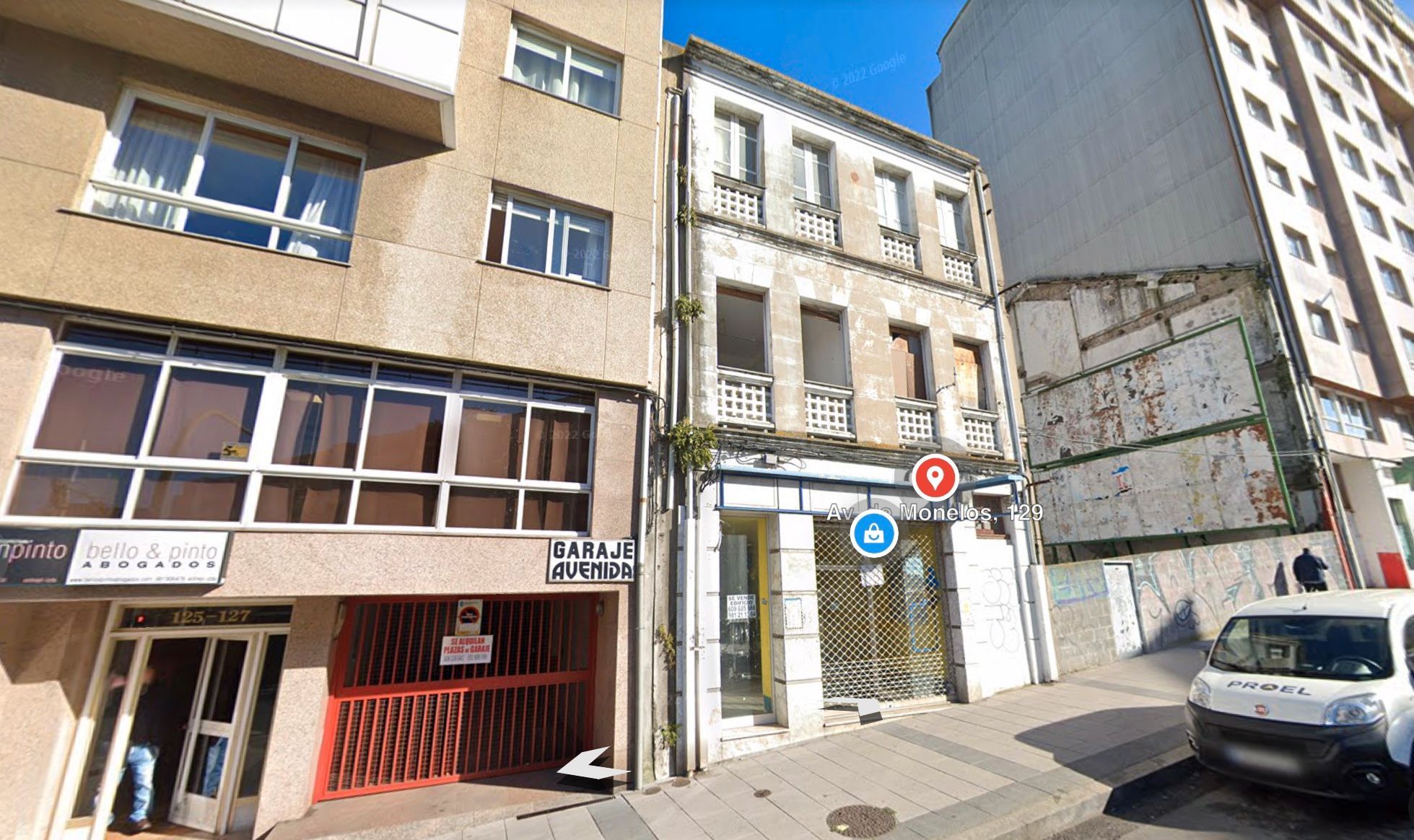 Exterior view of Building for sale in A Coruña Capital 