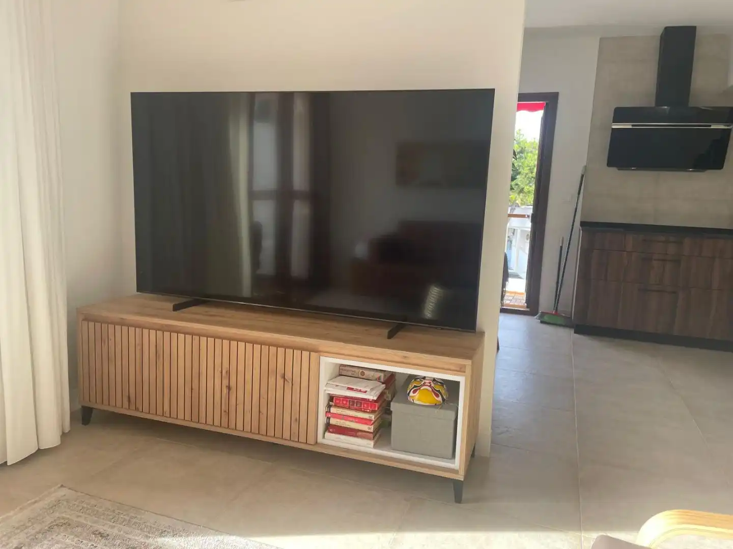 Wohnzimmer von Wohnung zum Verkauf in Sanlúcar de Barrameda mit Klimaanlage, Terrasse und Balkon
