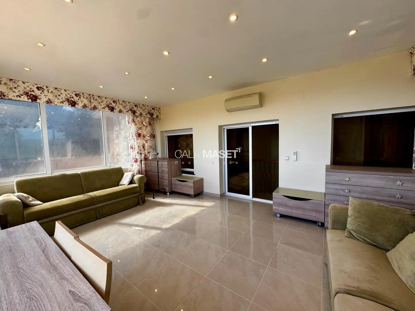 Wohnzimmer von Haus oder Chalet zum Verkauf in Calonge i Sant Antoni mit Heizung, Privatgarten und Terrasse