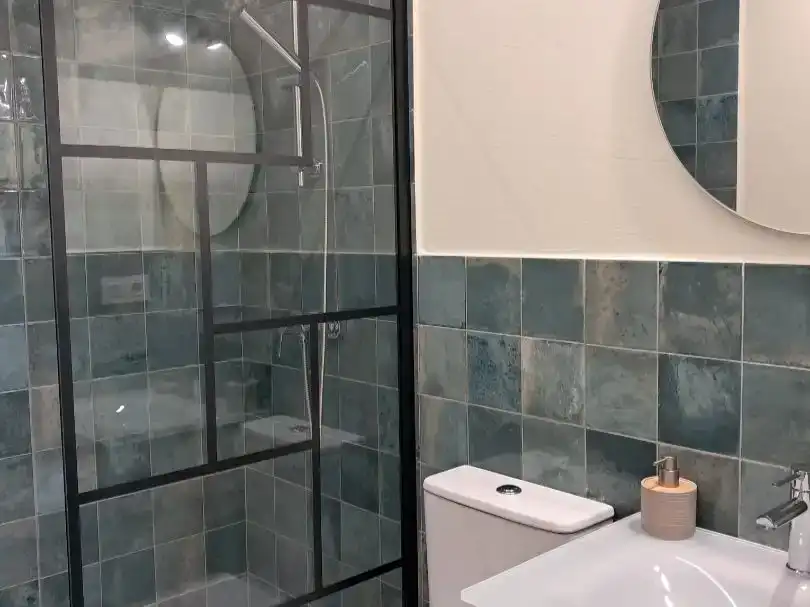 Bathroom of Flat for rent in Castrojeriz  with Parquet flooring and Furnished