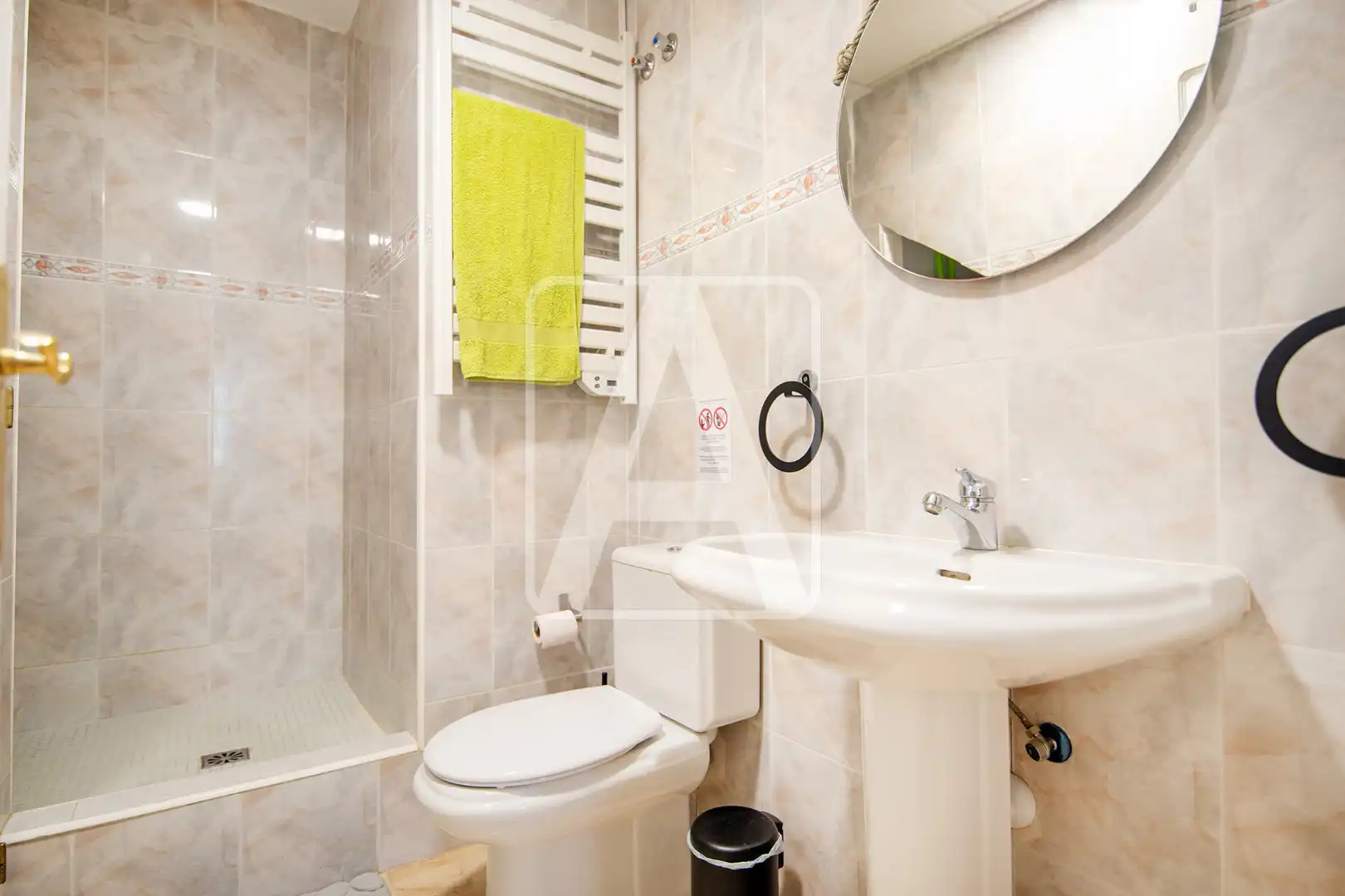 Bany de Apartament en venda en Calpe / Calp amb Aire condicionat, Terrassa i Traster