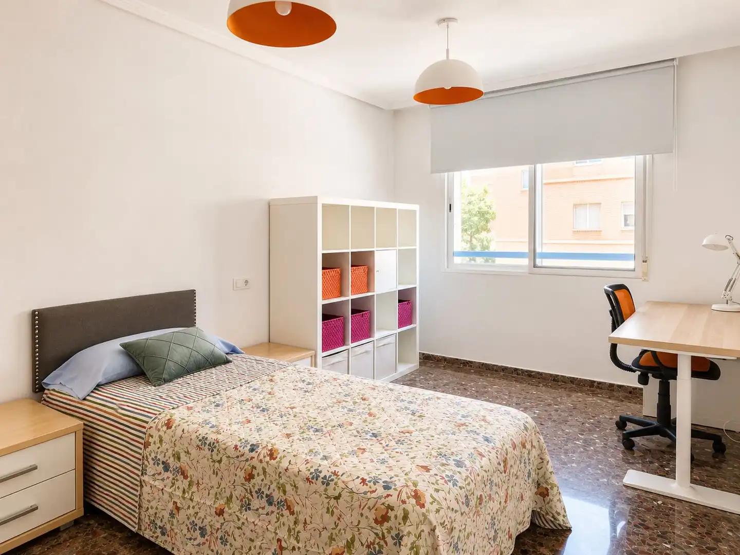 Schlafzimmer von Wohnung zur Miete in Castellón de la Plana / Castelló de la Plana mit Klimaanlage