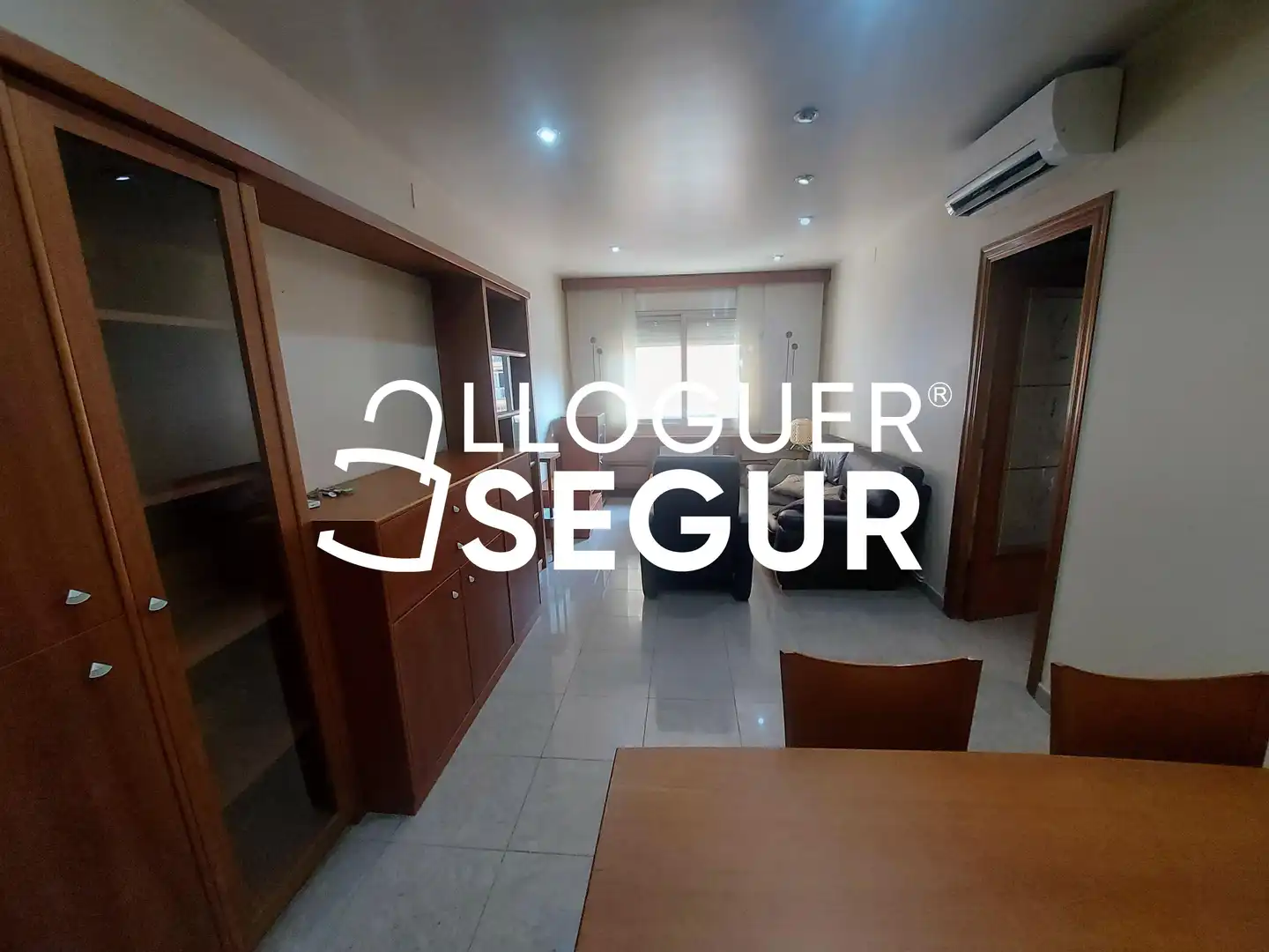 Living room of Flat for rent in Barcelona  with Air Conditioner, Heating and Furnished