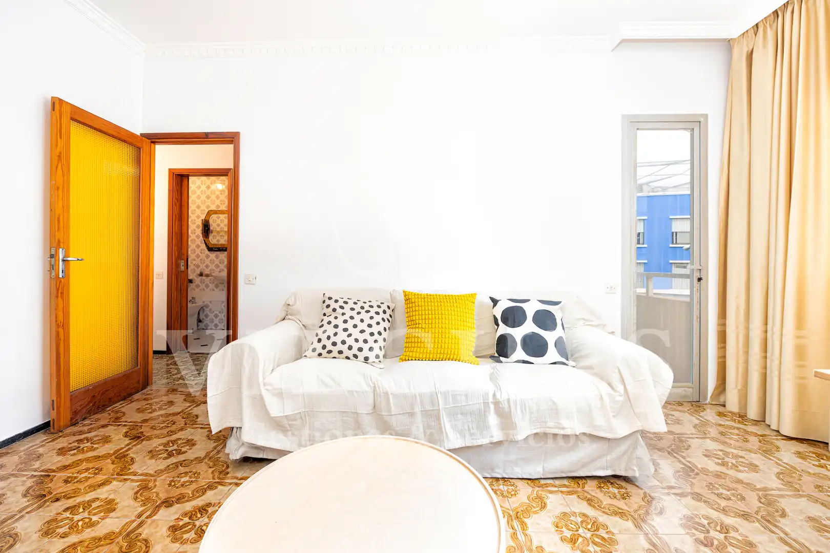 Living room of Flat for rent in Las Palmas de Gran Canaria  with Furnished and Balcony