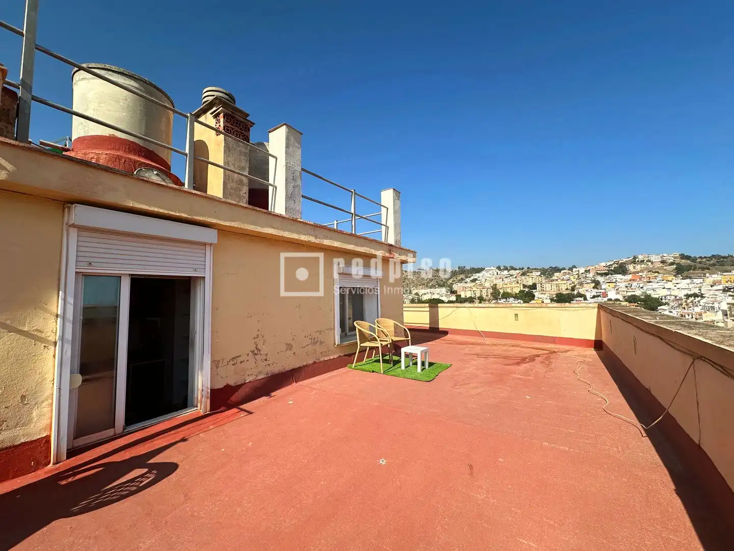 Vista exterior de Ático en venta en Málaga con Aire acondicionado, Calefacción y Terraza