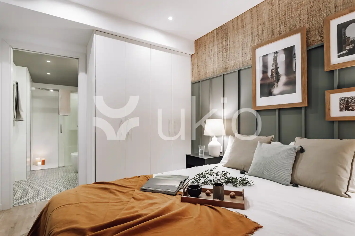 Bedroom of Apartments for rent in Barcelona  with Air Conditioner, Heating and Furnished