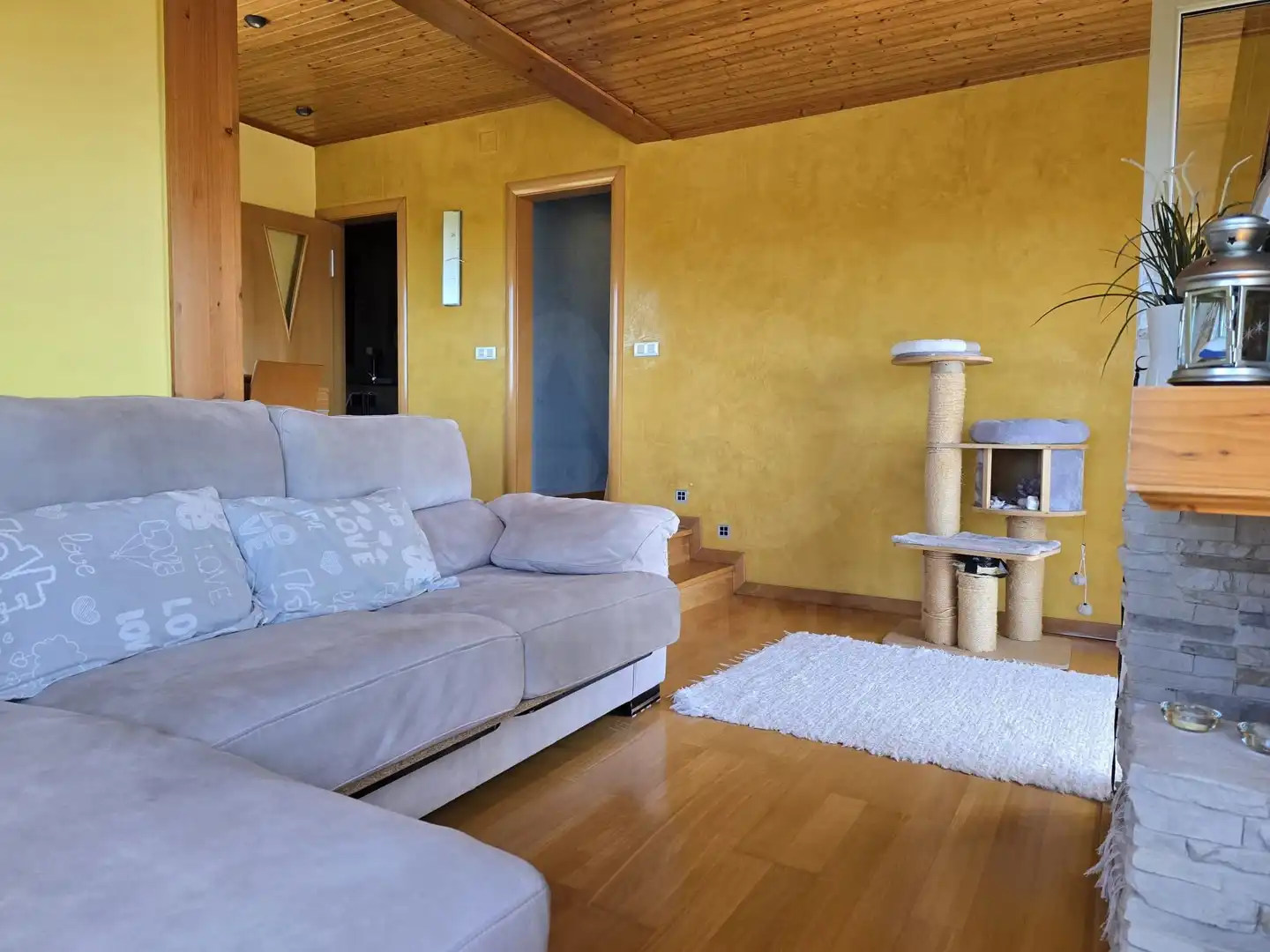 Living room of Flat for rent in Calafell  with Heating and Swimming Pool