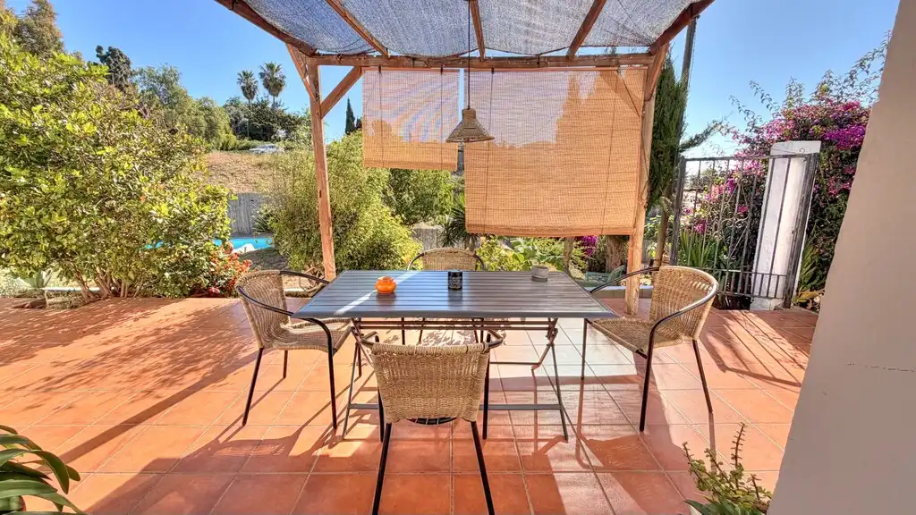 Terrassa de Finca rústica en venda en Vélez-Málaga amb Aire condicionat, Jardí privat i Terrassa