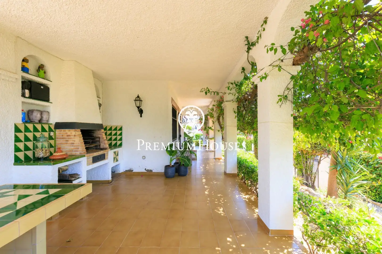 Terraza de Casa o chalet de alquiler en Cunit con Aire acondicionado, Calefacción y Jardín privado