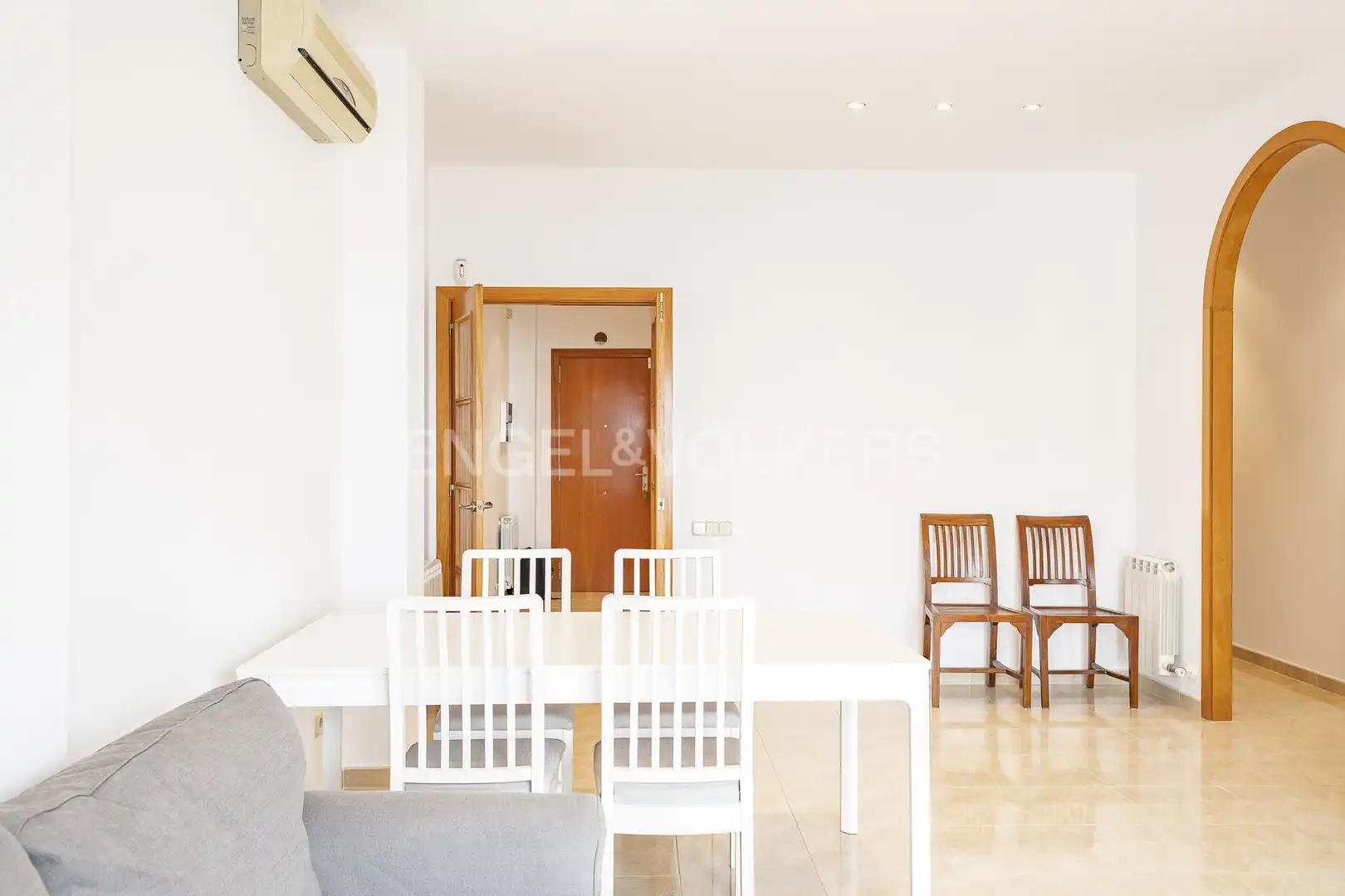 Dining room of Flat for rent in Caldes d'Estrac  with Air Conditioner, Heating and Terrace