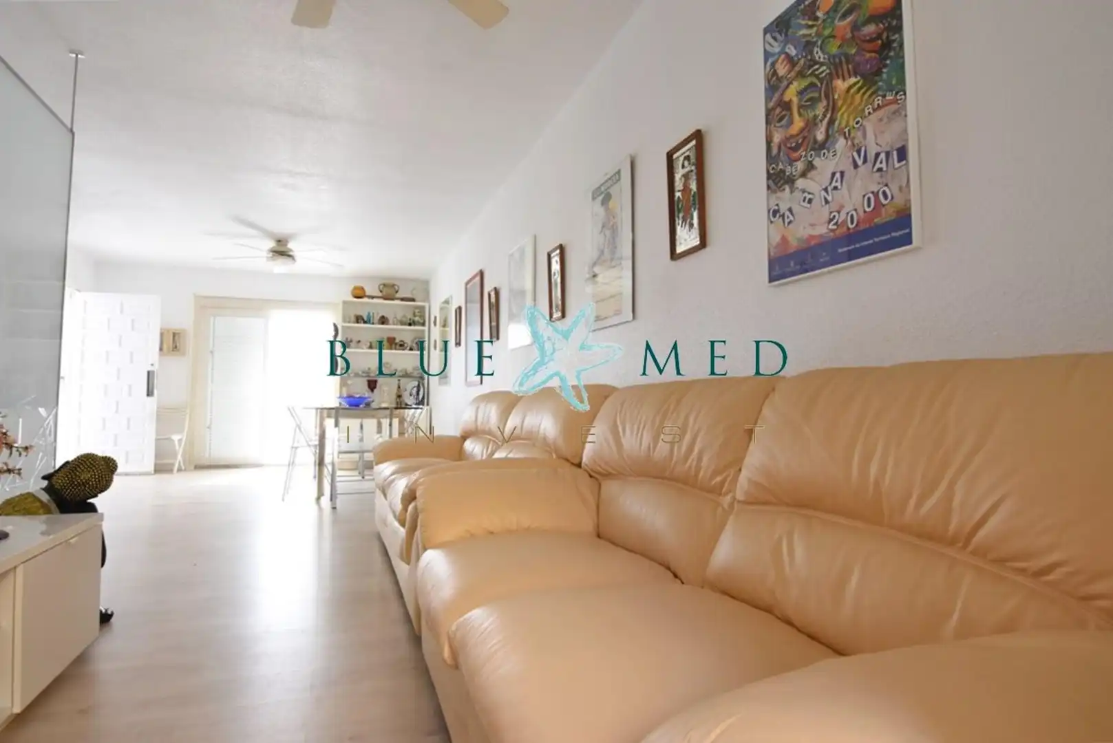 Sala de estar de Ático en venta en Mazarrón con Aire acondicionado, Calefacción y Terraza