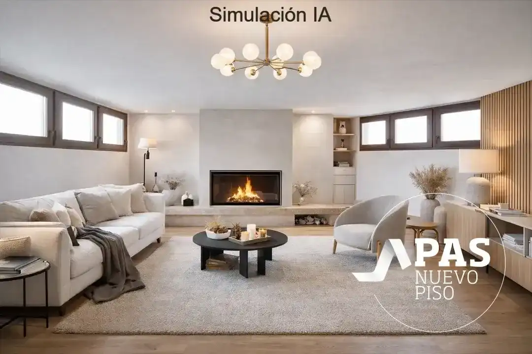 Living room of Houses for sale in Santander  with Heating, Private garden and Storage room