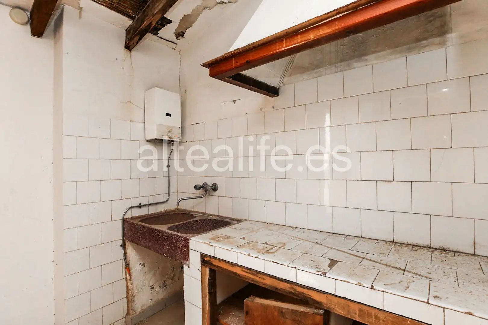 Cocina de Casa adosada en venta en Altea con Terraza y Trastero
