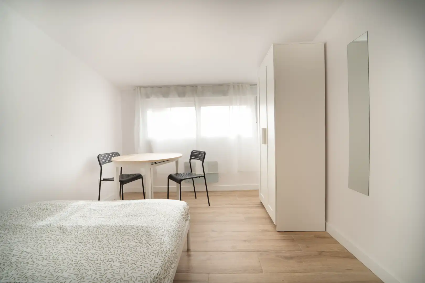 Bedroom of Flat for rent in Madrid  with Heating, Furnished and Oven