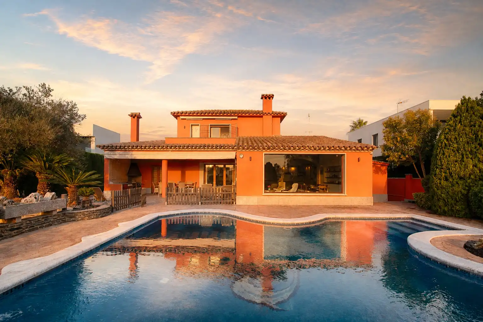 Chalet con piscina en venta en Carrer Pení