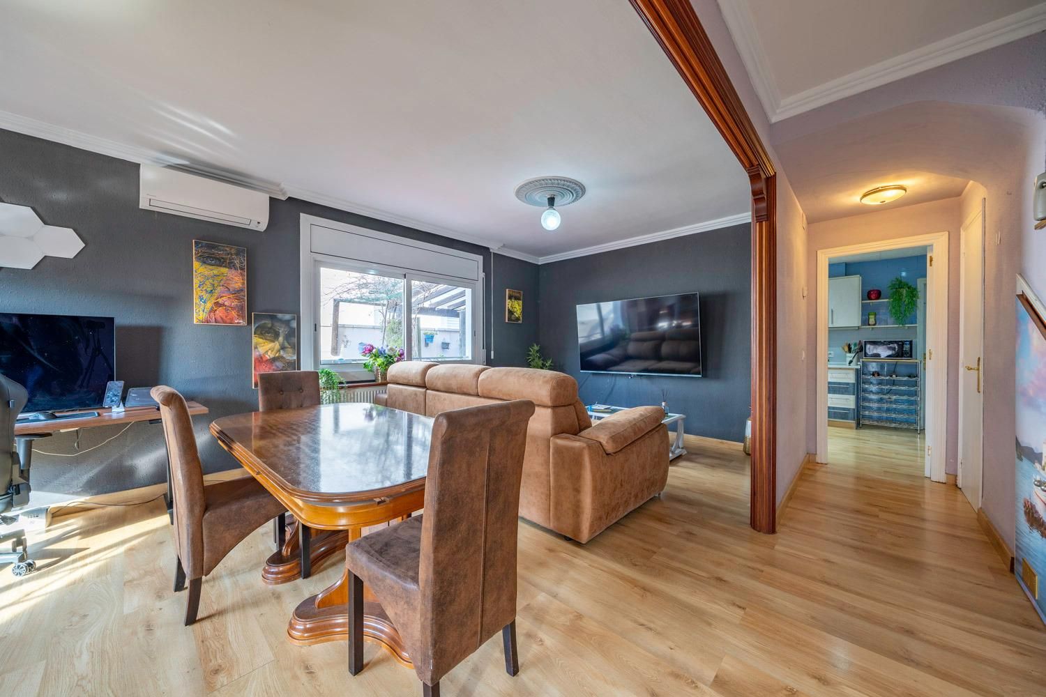 Living room of Single-family semi-detached for sale in Vilafant  with Air Conditioner, Heating and Private garden