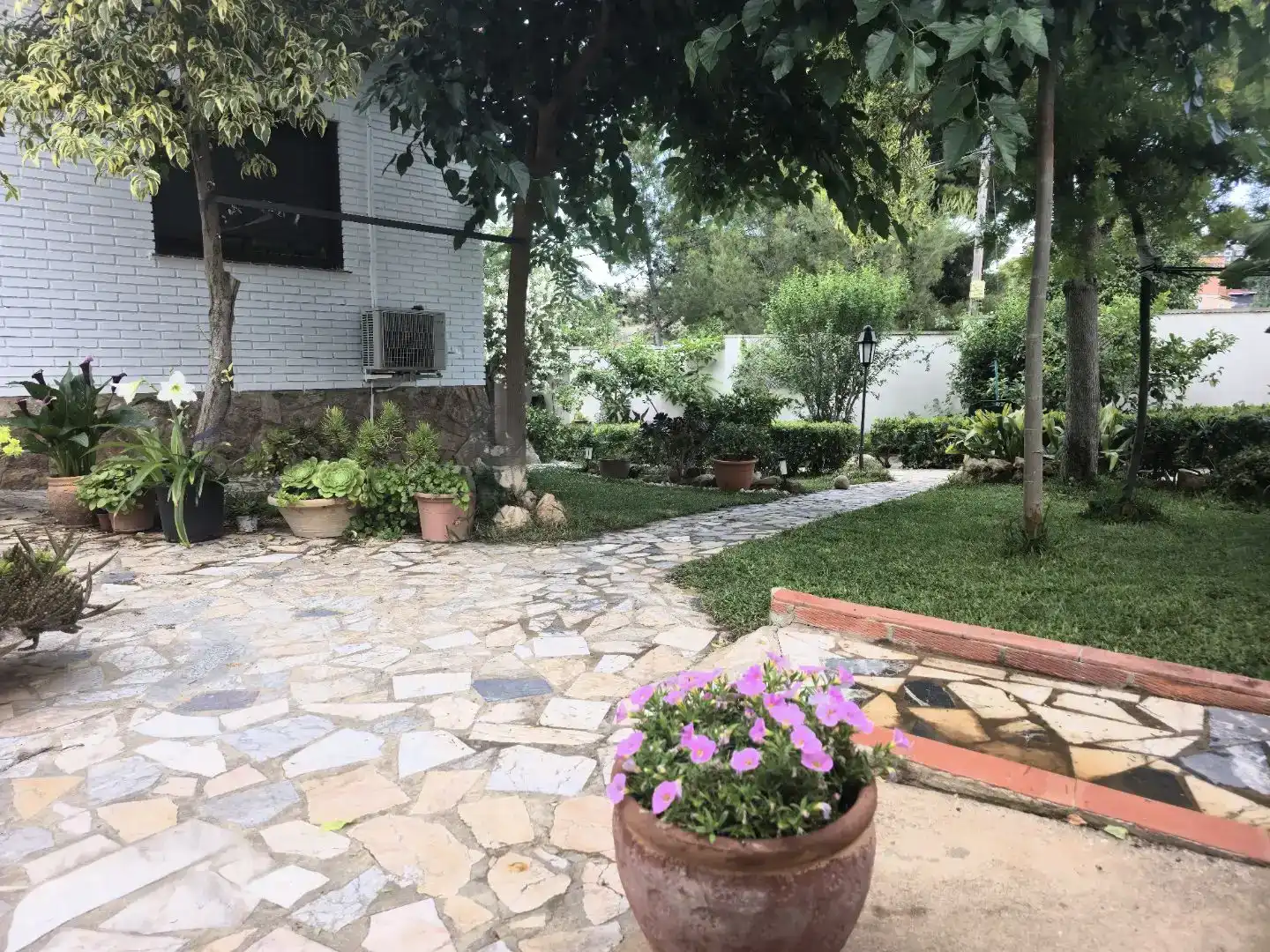 Garten von Haus oder Chalet zum Verkauf in Chiva mit Klimaanlage, Schwimmbad und Balkon