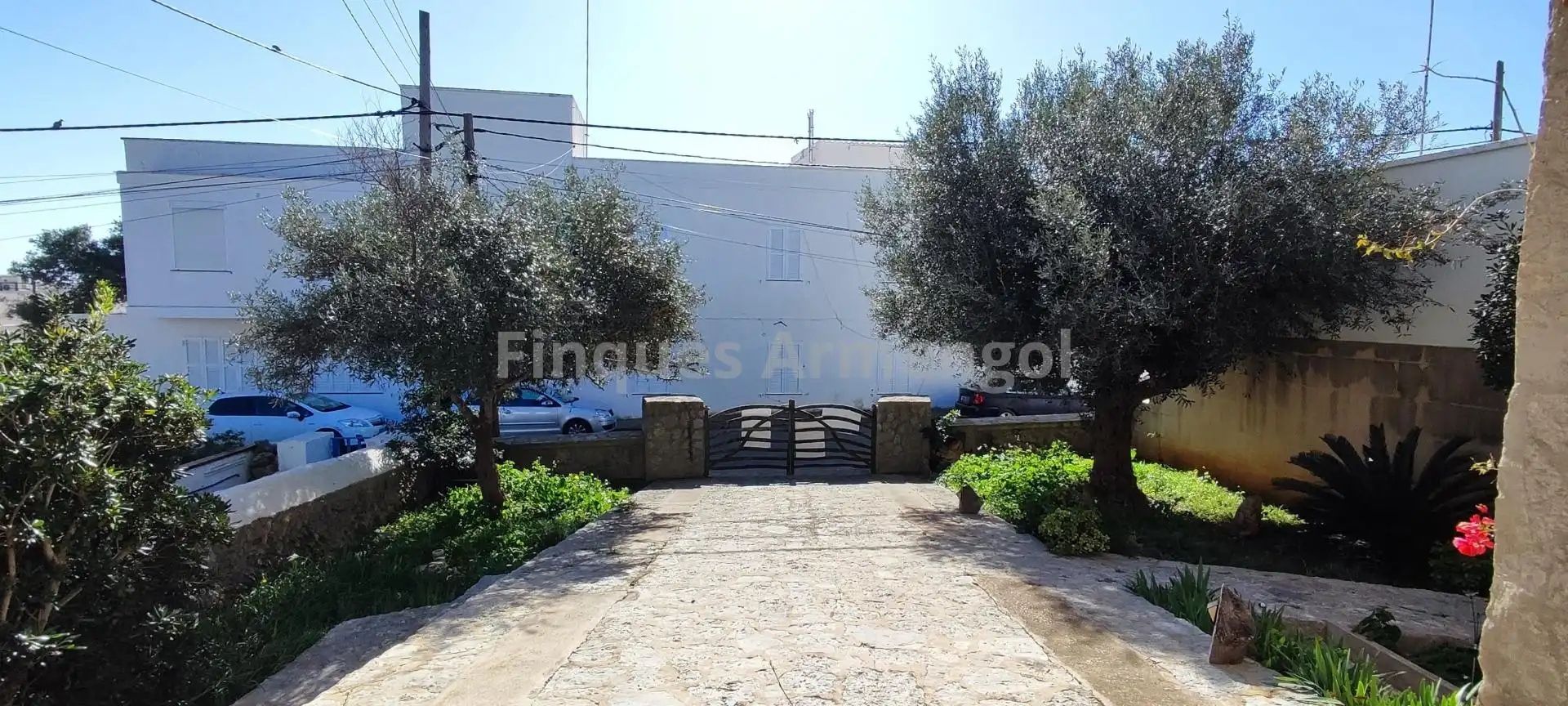 Exterior view of Houses for sale in Sant Lluís  with Private garden and Terrace