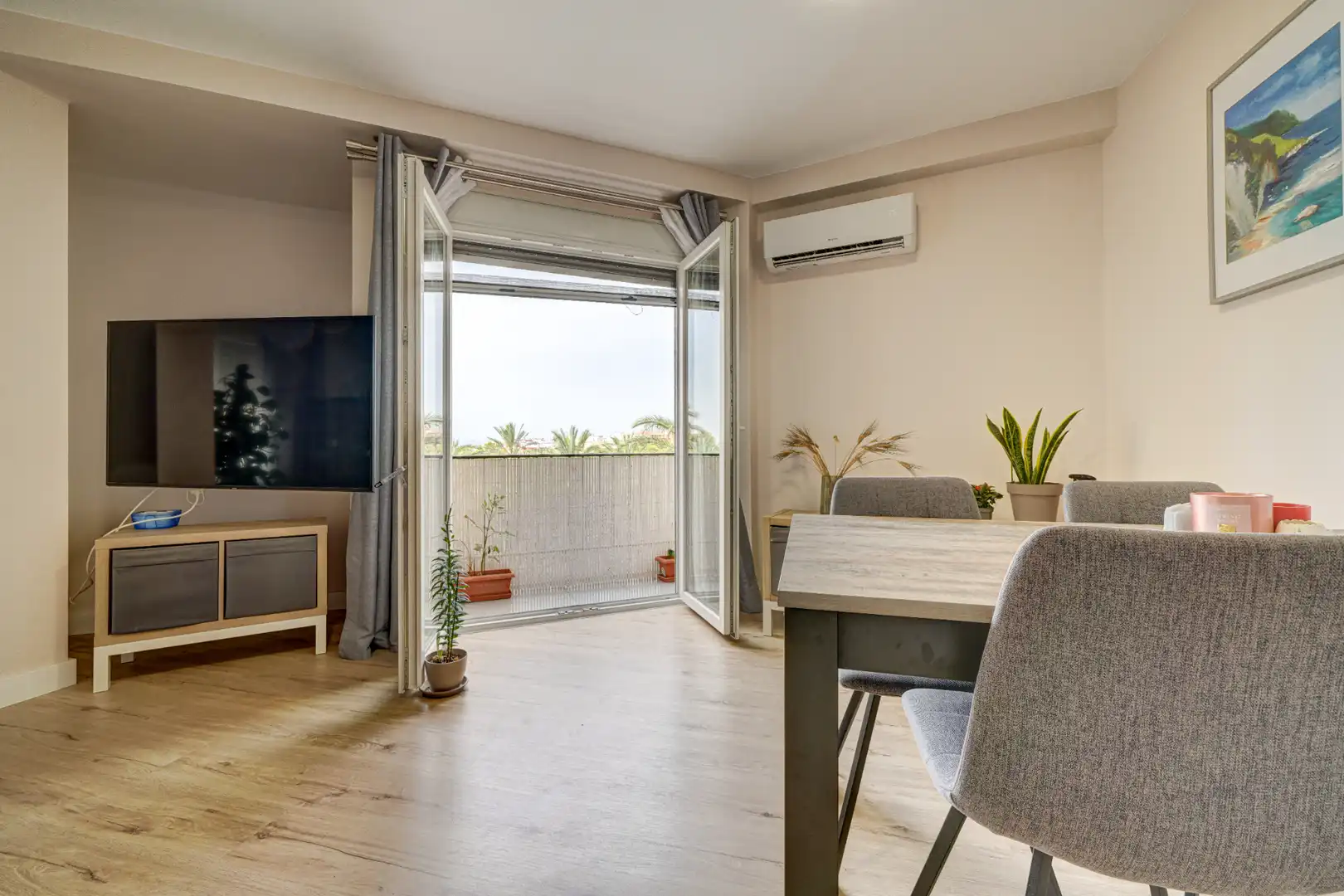 Terraza de Piso en venta en Paterna con Aire acondicionado, Parquet y Horno