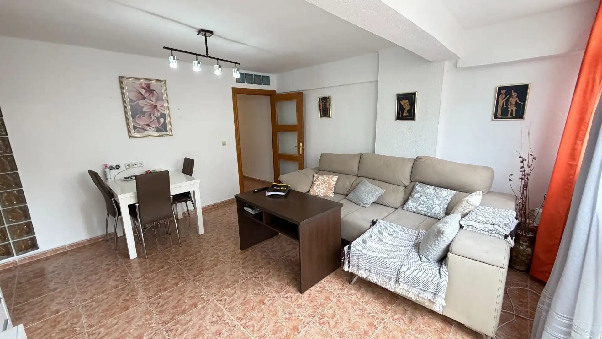 Living room of Flat for sale in Málaga Capital  with Air Conditioner and Heating