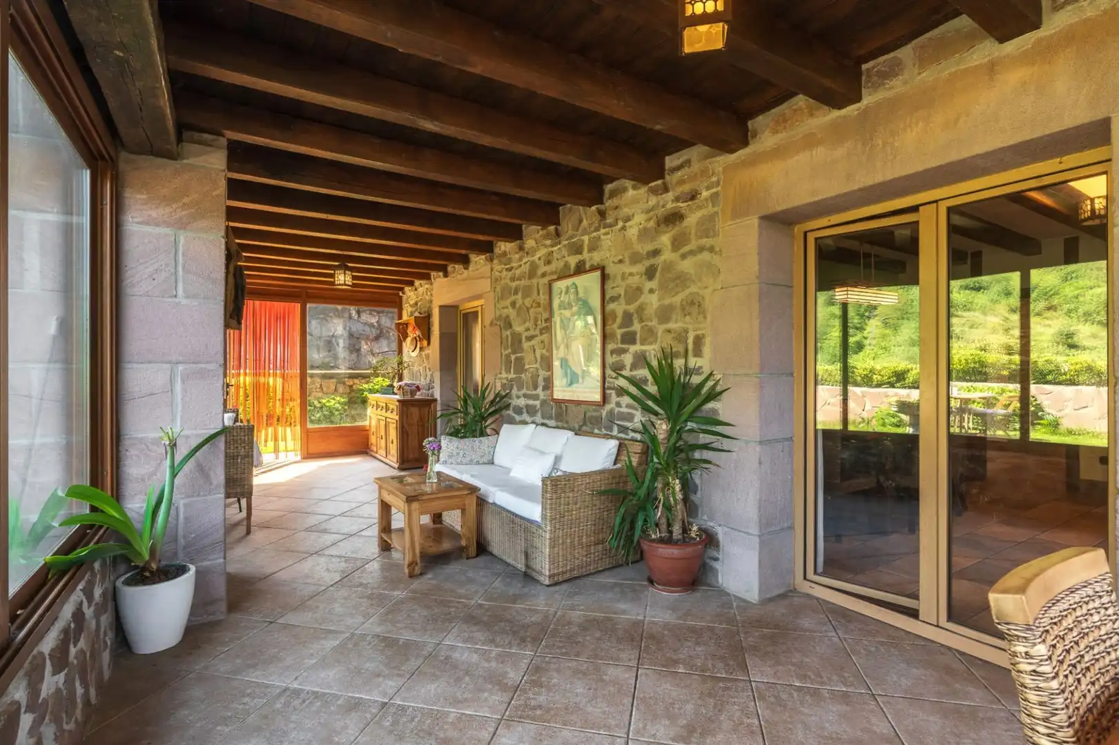 Terraza de Casa o chalet en venta en Elduain con Calefacción, Trastero y Amueblado