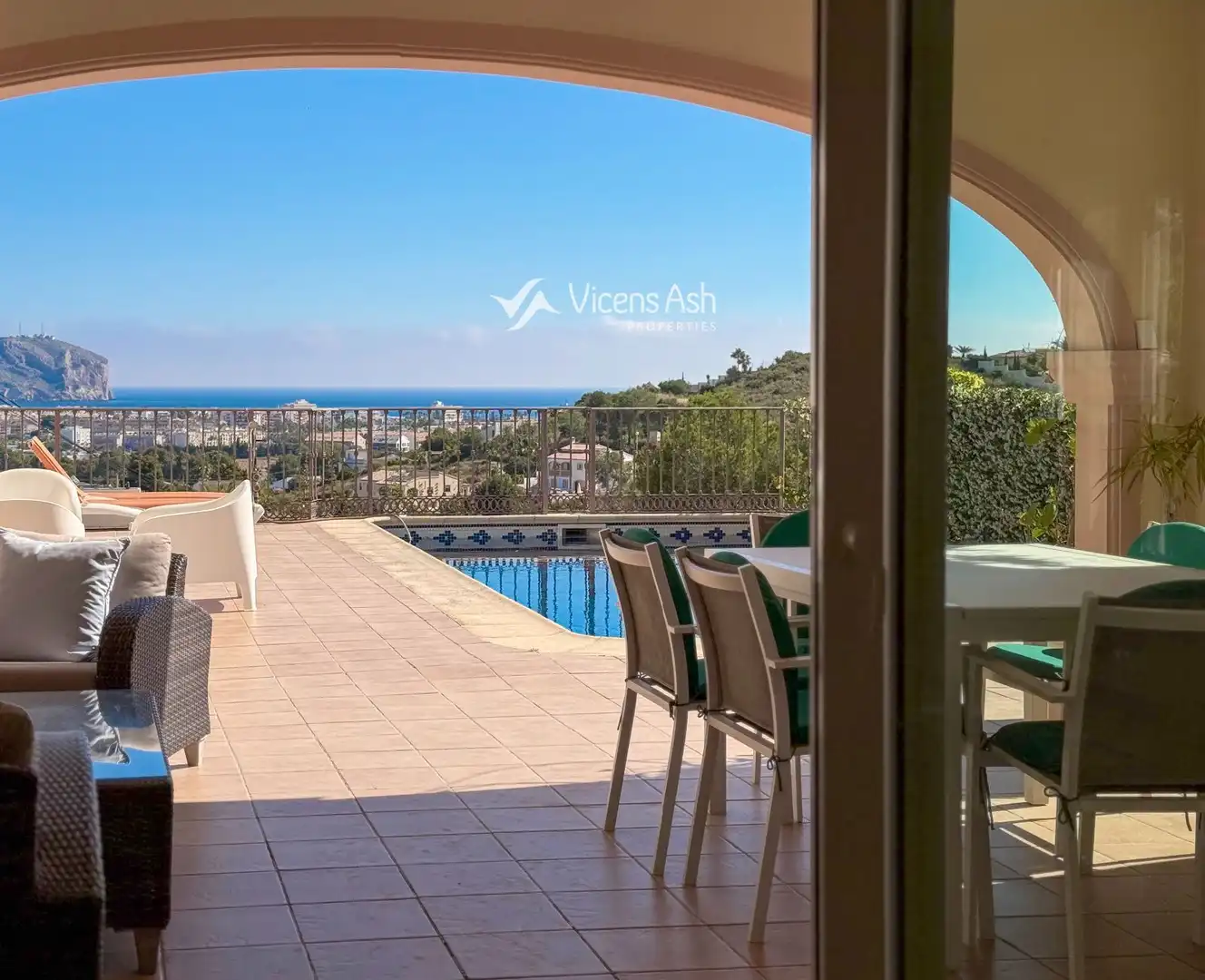 Terrace of Houses for sale in Jávea / Xàbia  with Air Conditioner, Heating and Terrace