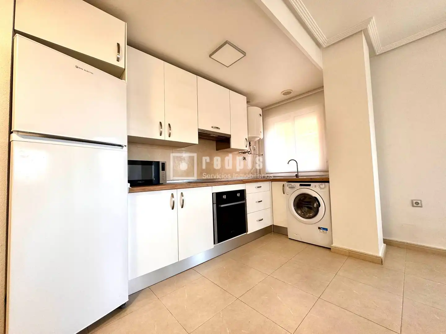 Kitchen of Flat for rent in Murcia  with Air Conditioner and Furnished