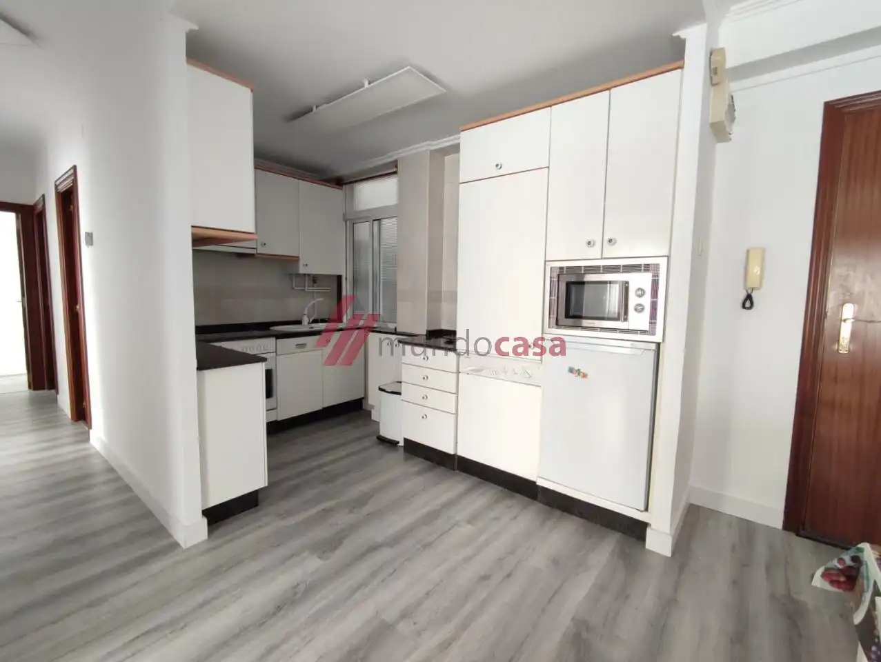 Kitchen of Flat for rent in Ferrol  with Heating and Furnished