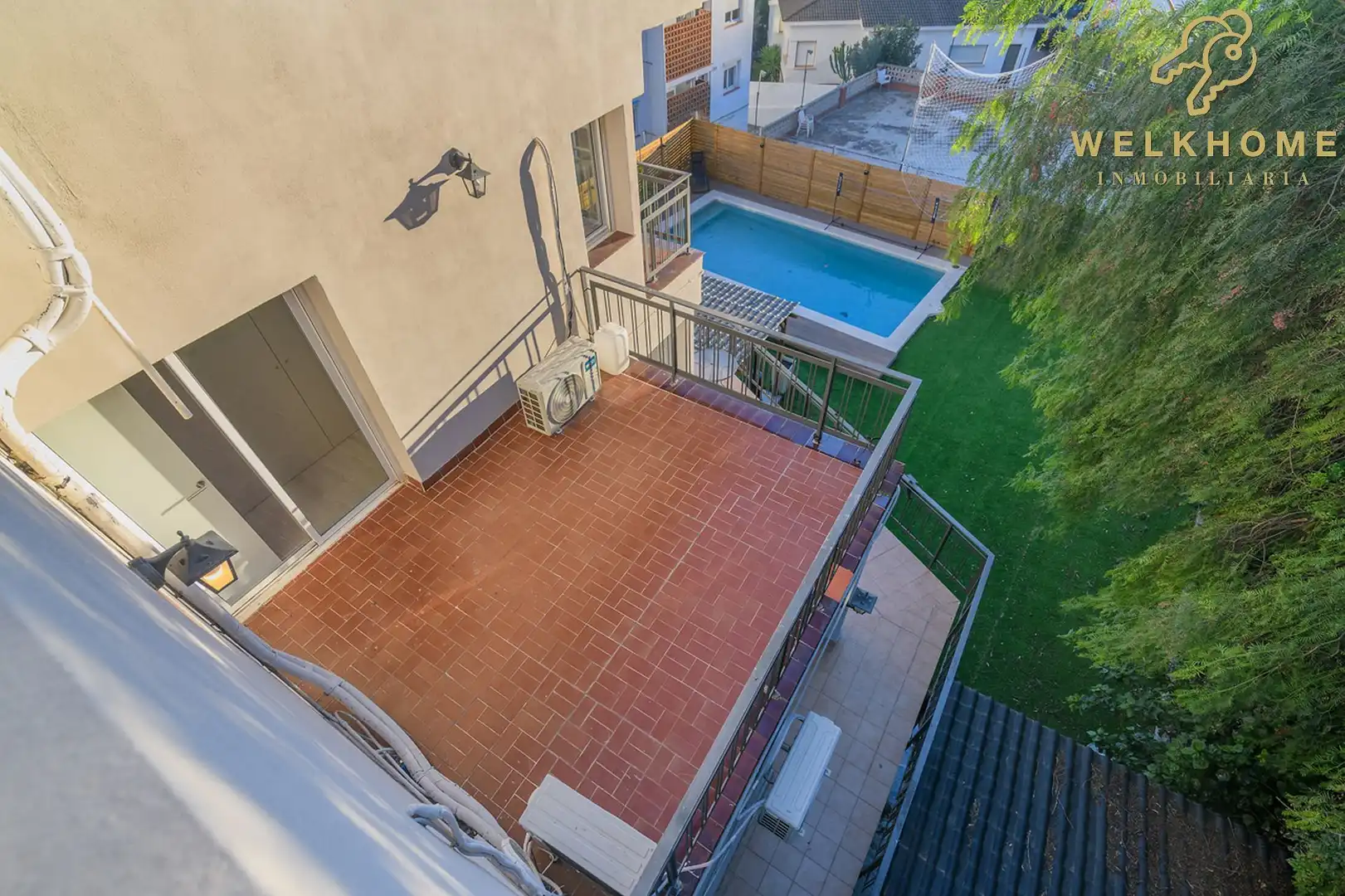 Terrassa de Casa o xalet de lloguer en Castelldefels amb Aire condicionat, Calefacció i Jardí privat
