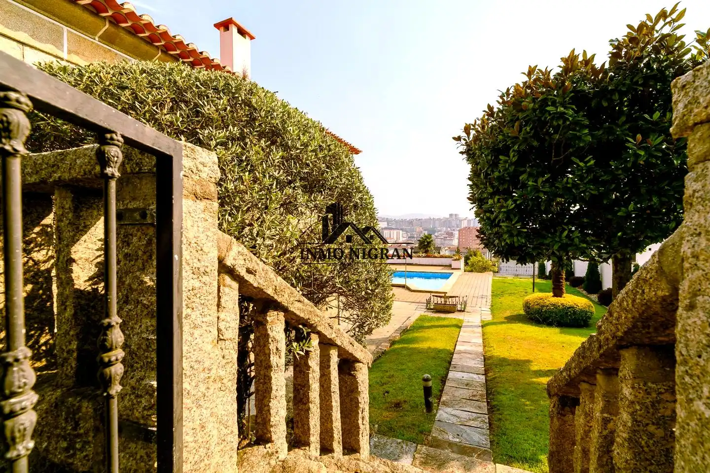 Garden of Houses for sale in Vigo   with Private garden, Terrace and Storage room