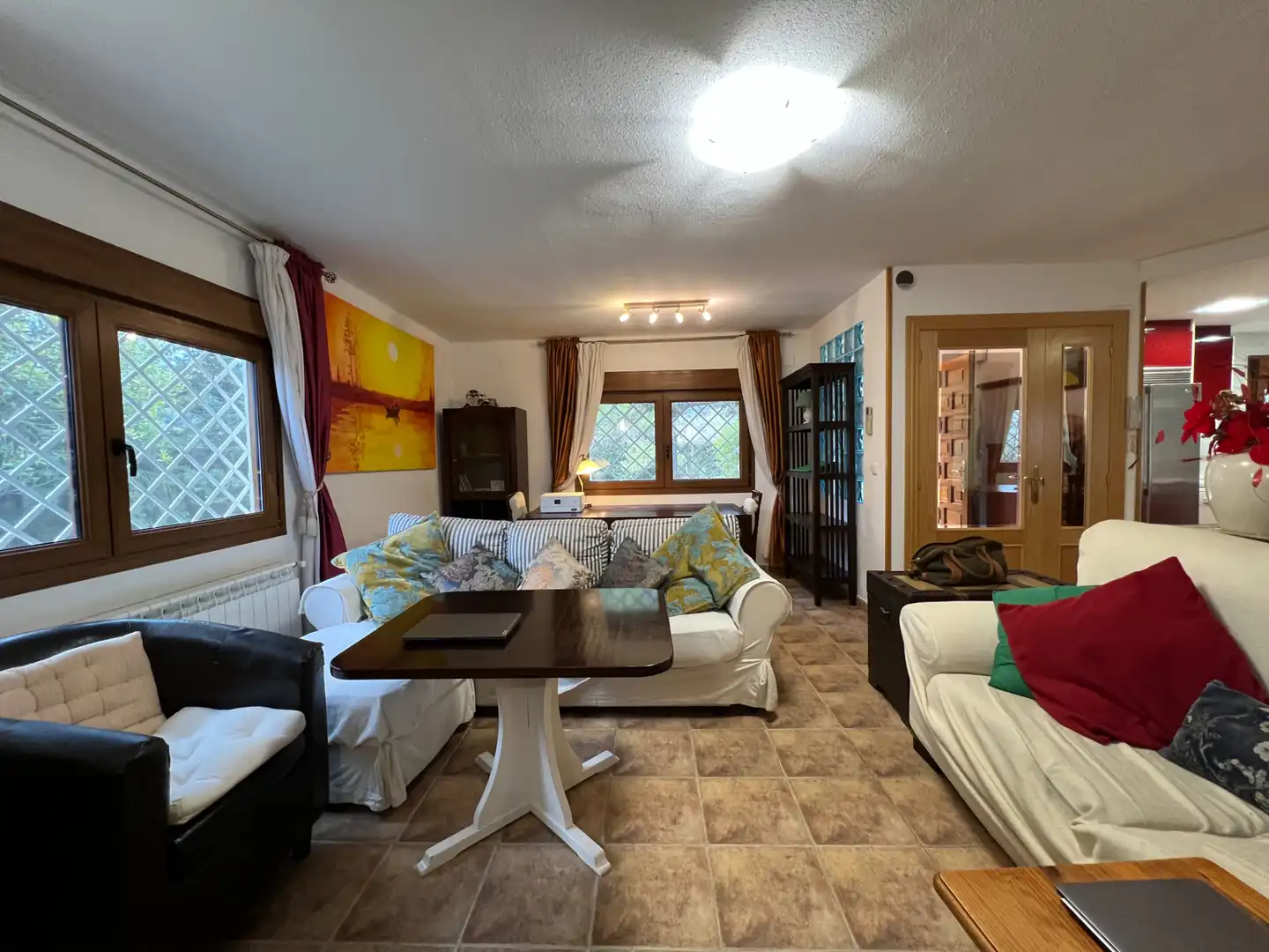 Sala de estar de Casa o chalet en venta en Murillo de Gállego