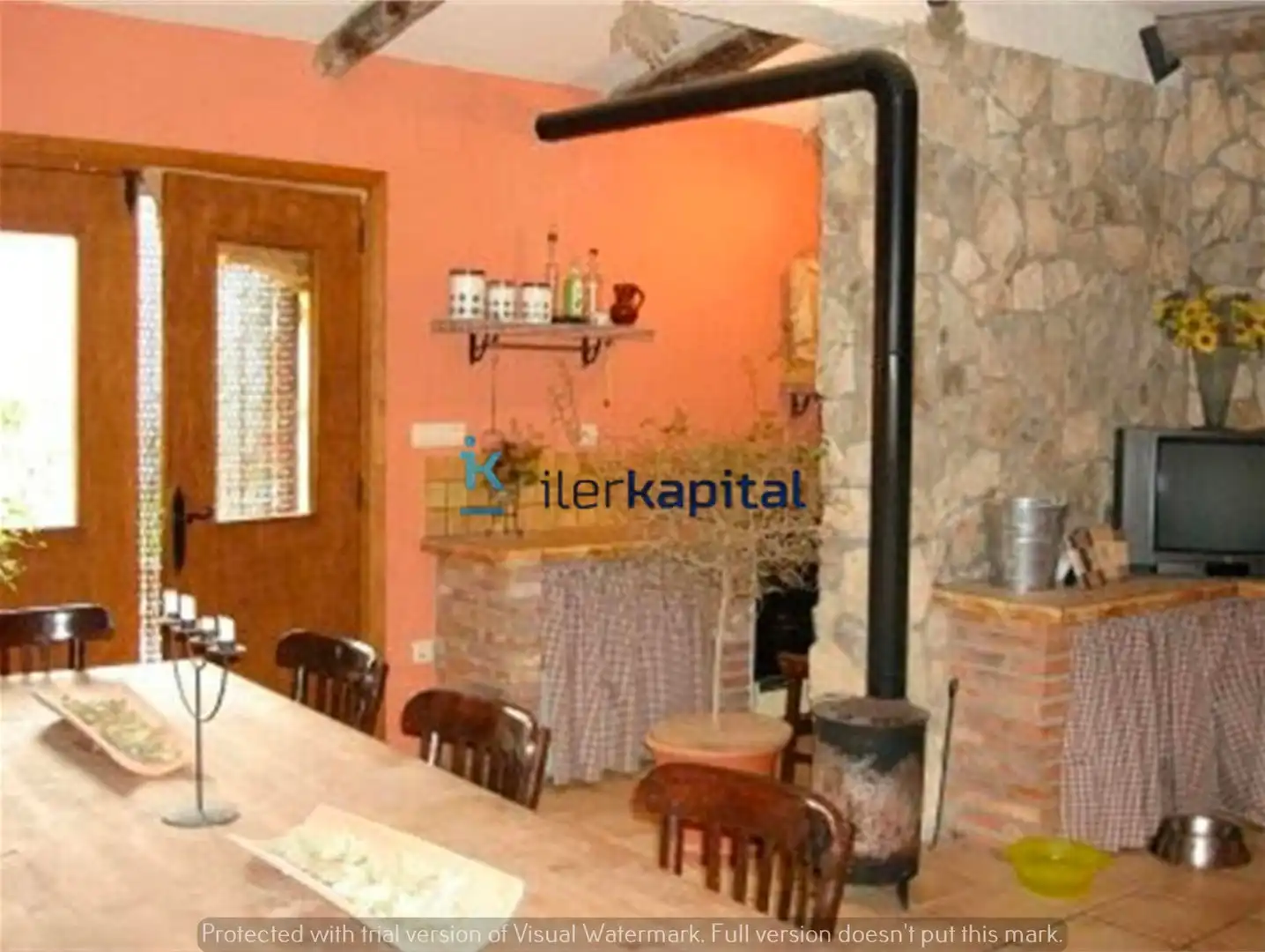 Cocina de Casa adosada en venta en Anglesola con Aire acondicionado, Calefacción y Jardín privado