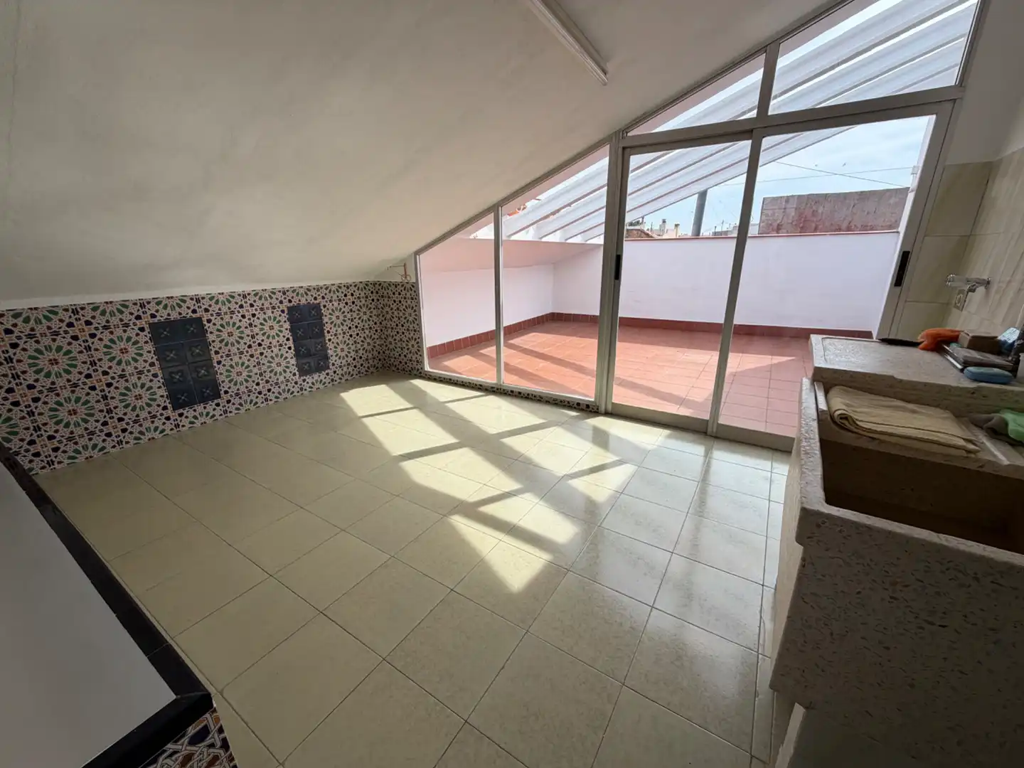 Terraza de Casa o chalet en venta en Almazora / Almassora con Horno y Balcón