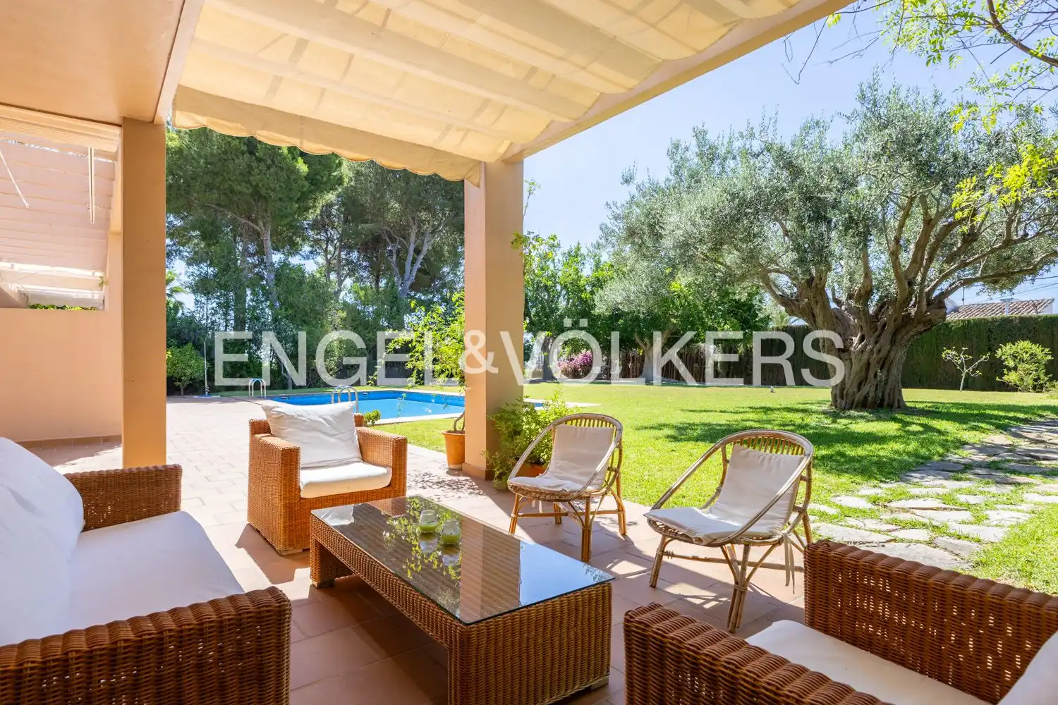 Terraza de Casa o chalet en venta en Jávea / Xàbia con Aire acondicionado, Calefacción y Jardín privado