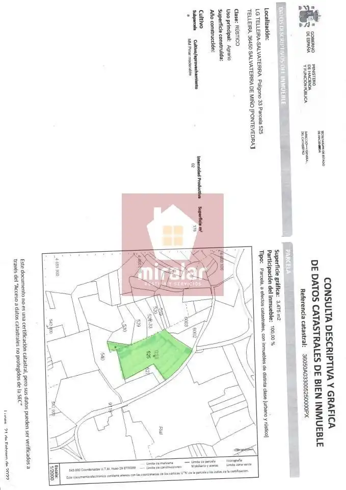 Terreny residencial en venda a Salvaterra de Miño, imagen 6