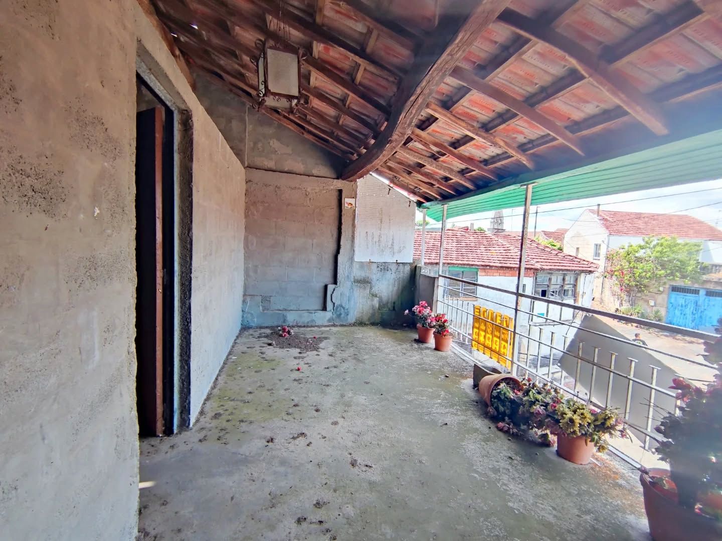 Balcony of Single-family semi-detached for sale in Monterrei  with Terrace and Storage room
