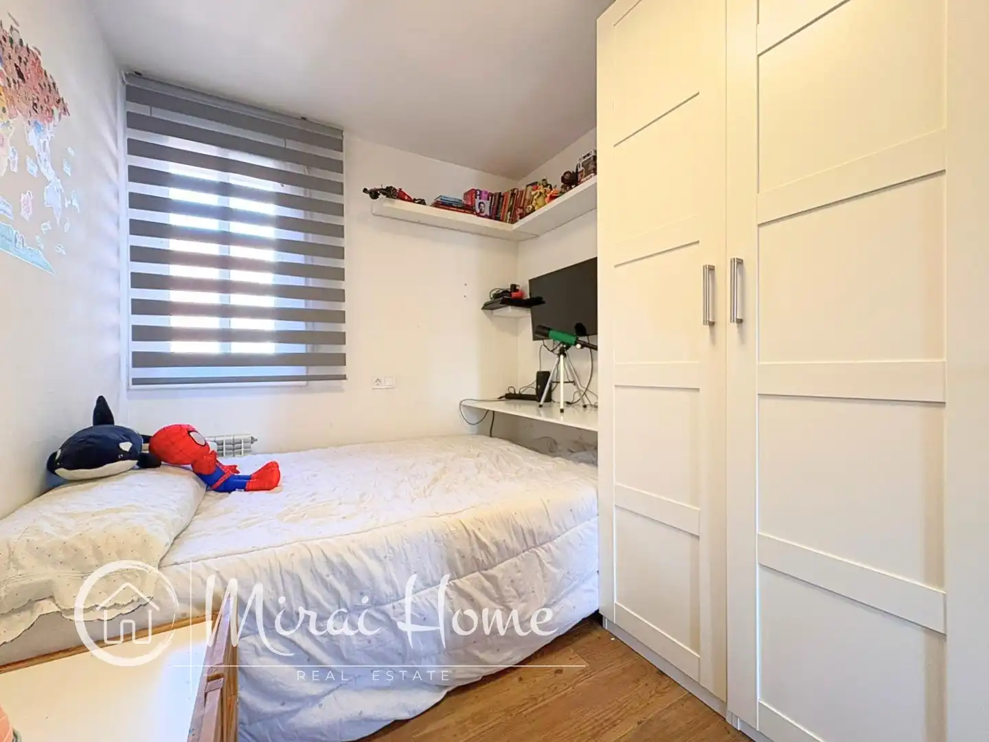 Schlafzimmer von Wohnung zum Verkauf in Mollet del Vallès mit Klimaanlage, Heizung und Parkett